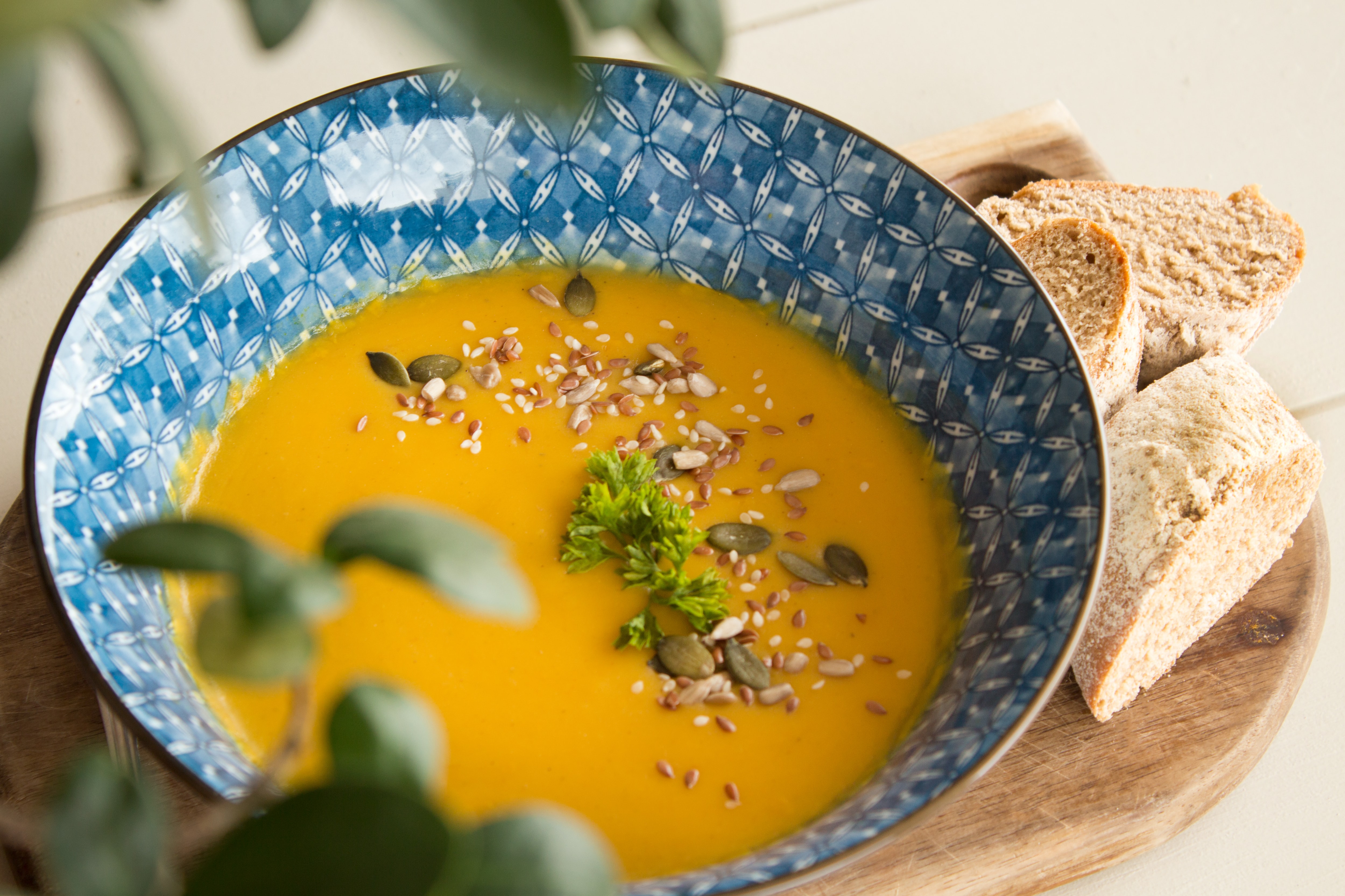 Vegane Kürbissuppe