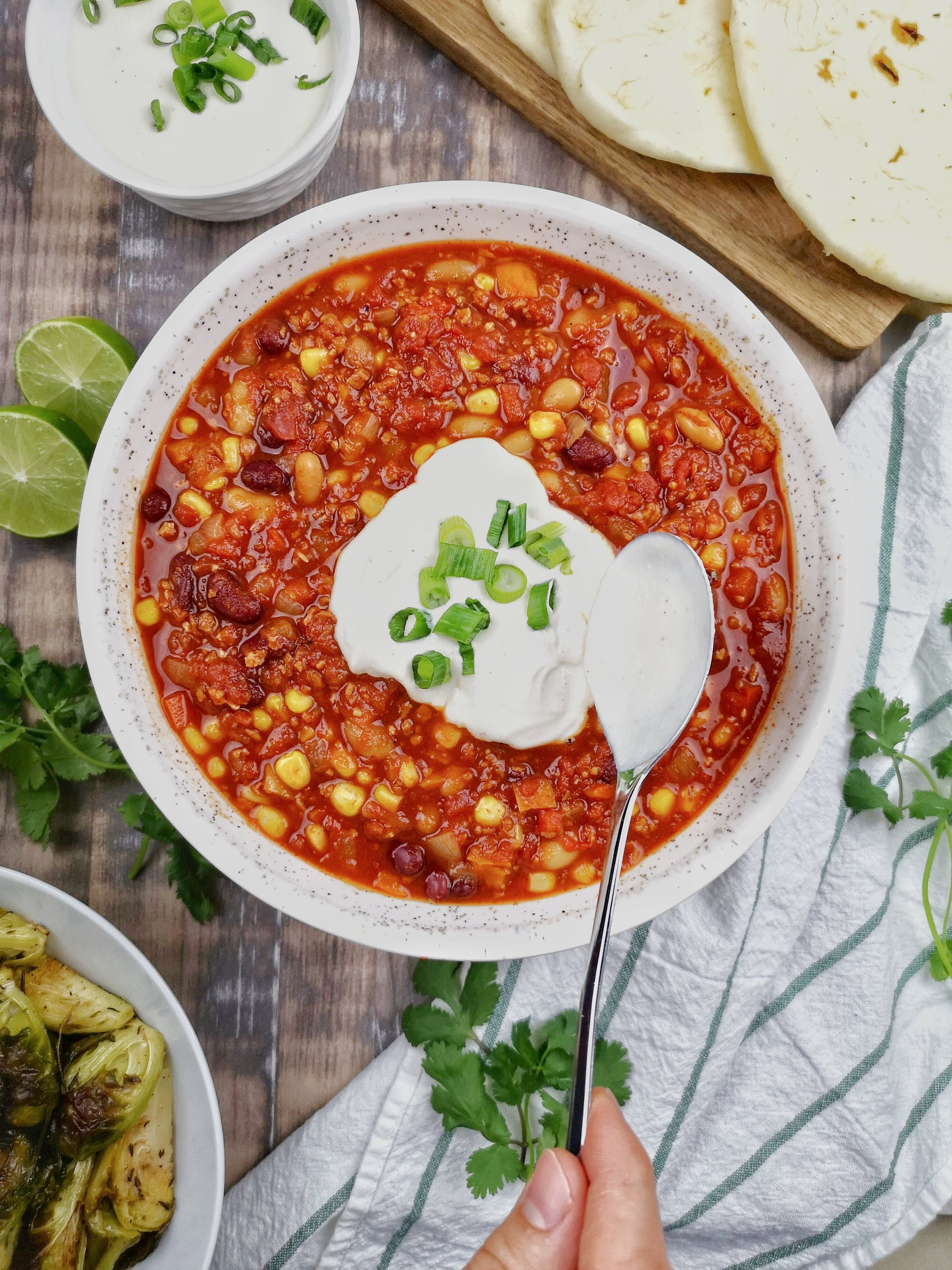 Guisado vegetariano rico