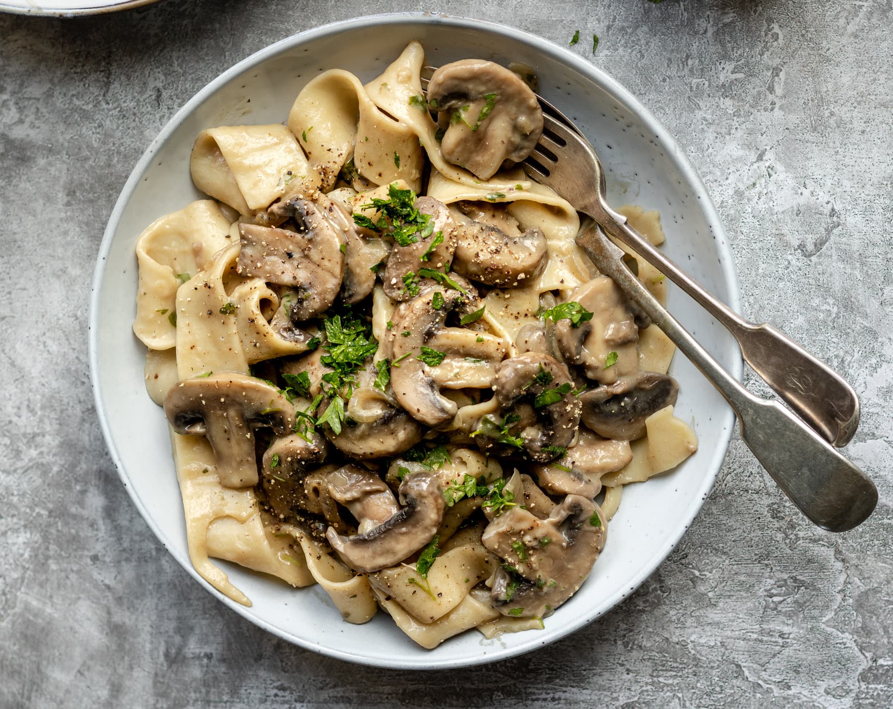 Pilzstroganoff